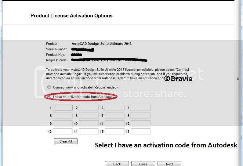 autocad 2013 activation code for product key 768E1